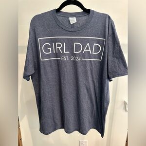 Dak Prescott Owned “Girl Dad” Graphic Tee.
Navy- Men’s XL